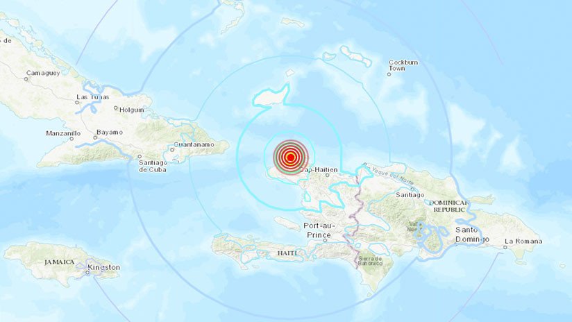 Un terremoto de magnitud 5,9 sacude el noroeste de Haití