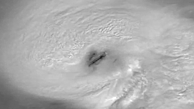 VIDEO: Espectaculares imágenes desde el espacio del "extremadamente peligroso" huracán Michael