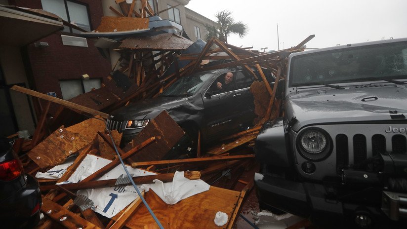 FOTOS, VIDEOS: Primeras imágenes de los estragos en EE.UU. por el huracán Michael