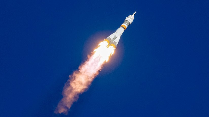VIDEO: Momento de la falla durante el despegue del cohete Soyuz-FG