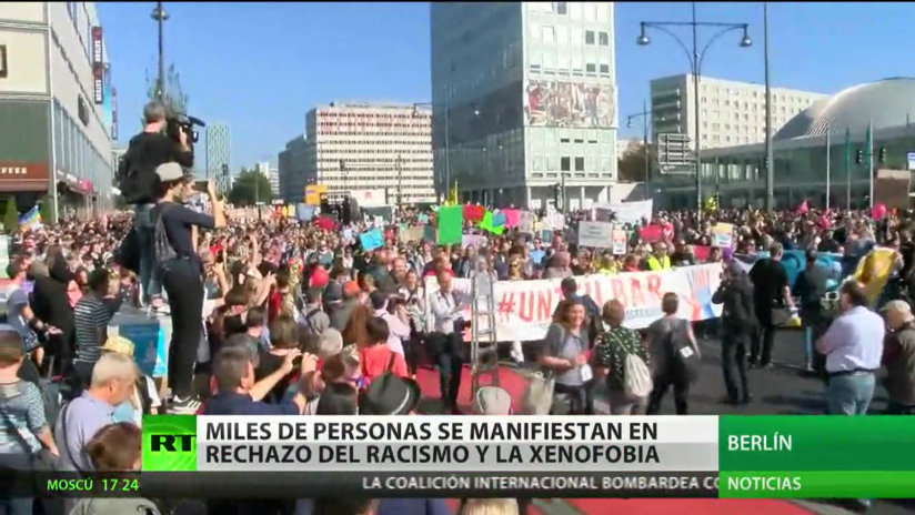 Alemania: Miles de personas se manifiestan en rechazo del racismo y la ...