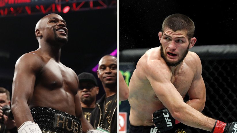 "¡Saquen el talonario!": Mayweather responde al reto de Nurmagomédov