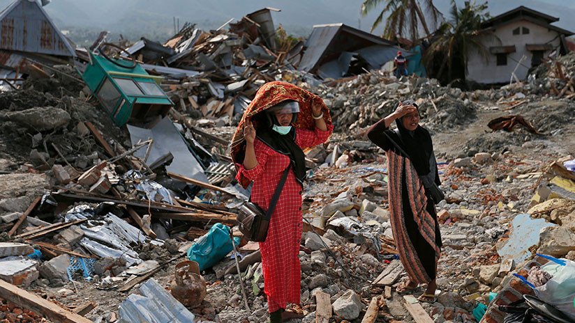 Autoridades de Indonesia trasladarán a los afectados por el terremoto a zonas más seguras