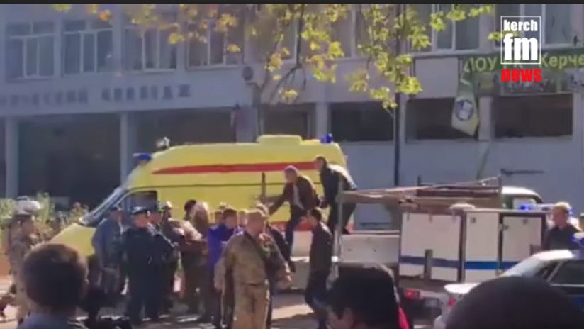PRIMERAS IMÁGENES: Explosión en una escuela técnica en Crimea deja al menos 19 muertos