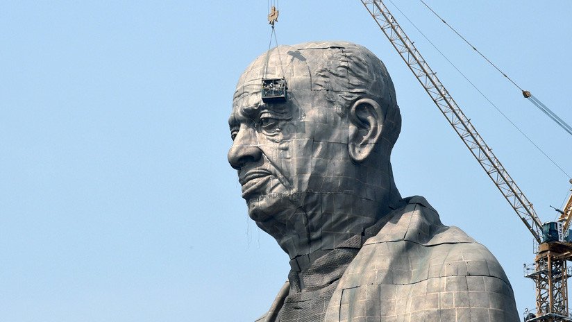 FOTO: La India levanta la estatua más colosal del mundo en honor a su 'hombre de hierro'