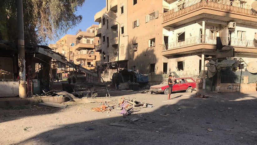 Agencia estatal siria: Más de 60 civiles sirios muertos por ataques aéreos de la coalición de EE.UU.