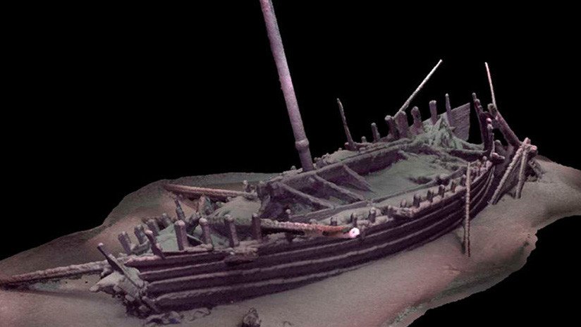 VIDEO: Descubren la nave intacta más antigua del mundo en el fondo del mar Negro