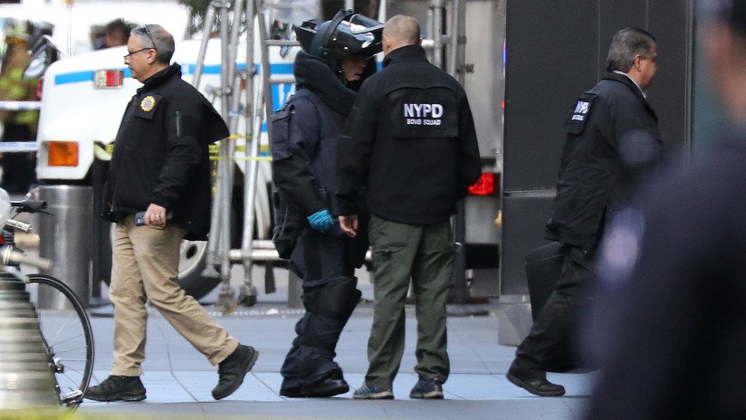 La Policía cree que el paquete sospechoso en las oficinas de la CNN es una bomba casera