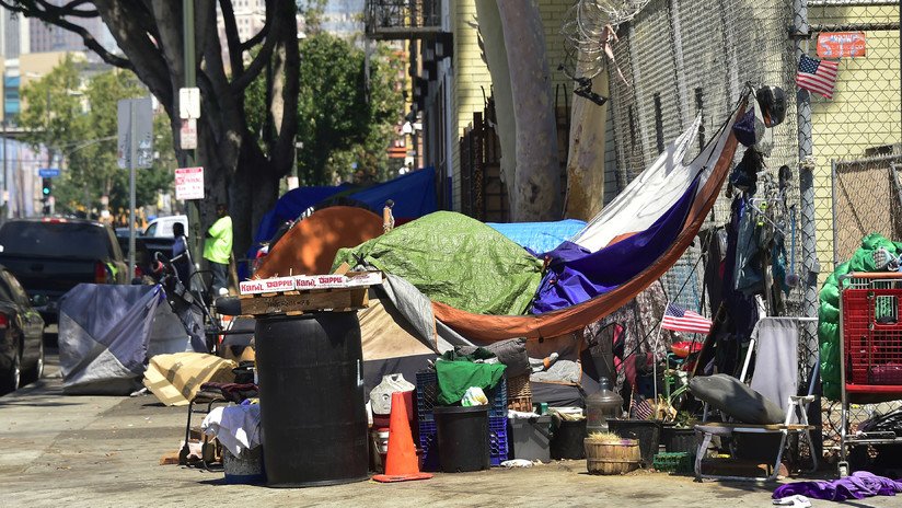 La cara oculta de Los Ángeles y de California, el estado con mayor índice de pobreza de EE.UU.