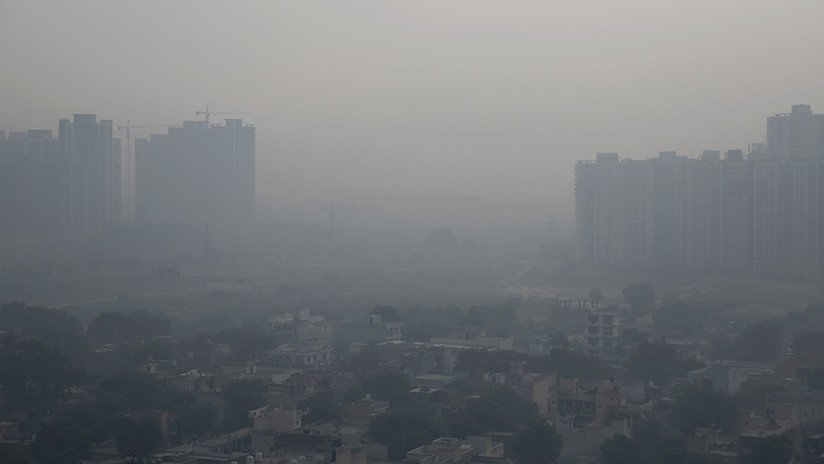 FOTOS: La contaminación del aire alcanza nivel 'severo' en la capital de la India