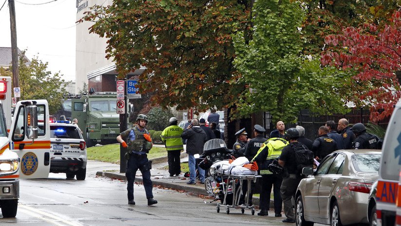 Identifican al autor del tiroteo que dejó varios muertos en una sinagoga de Pittsburgh, EE.UU.