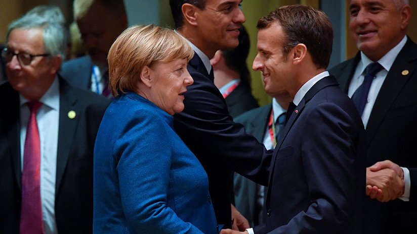 Merkel y Macron abogan por una decisión coordinada de la UE sobre la venta de armas a Riad