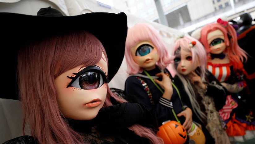 Robots, zombis y muchos más: Japón celebra el Halloween a lo grande