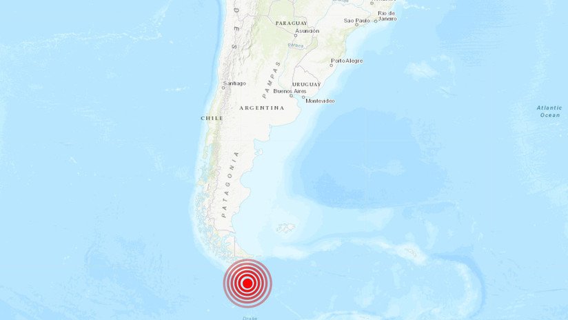 Un sismo de magnitud 6,3 se registra al sur de Argentina