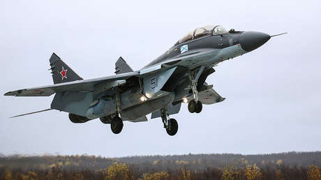 Rusia: Un caza Mig-29 se estrella en la región de Moscú, en un lugar deshabitado