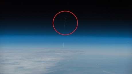 FOTOS: El despegue fallido de la nave Soyuz MS, visto desde el espacio