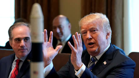 Trump: EE.UU. necesita unas fuerzas espaciales porque está a la zaga de Rusia y China