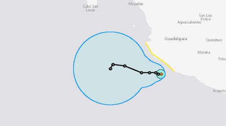 En México activan el 'Plan Marina' en prevención por la tormenta tropical Tara