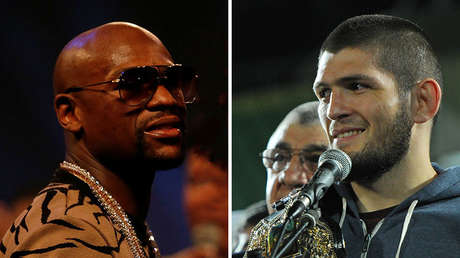 Nurmagomédov contra Mayweather: Proponen Moscú como escenario para la pelea