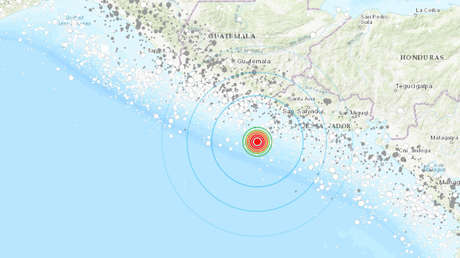 Un sismo de magnitud 6,1 sacude El Salvador