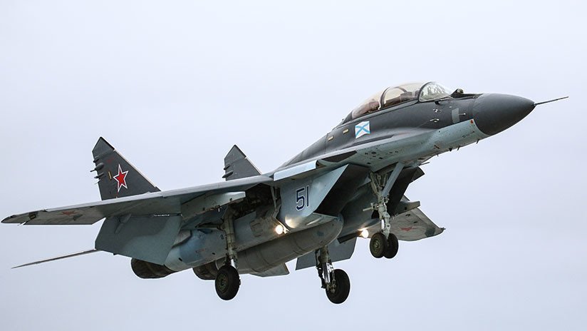 Un caza MiG-29 se estrella en Egipto