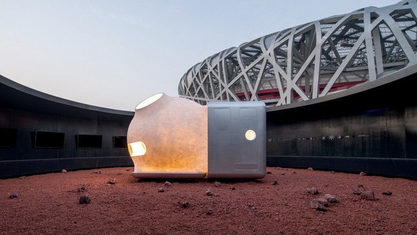 'Forzados a abandonar la Tierra': Presentan una vivienda sostenible para colonizar Marte (FOTOS)