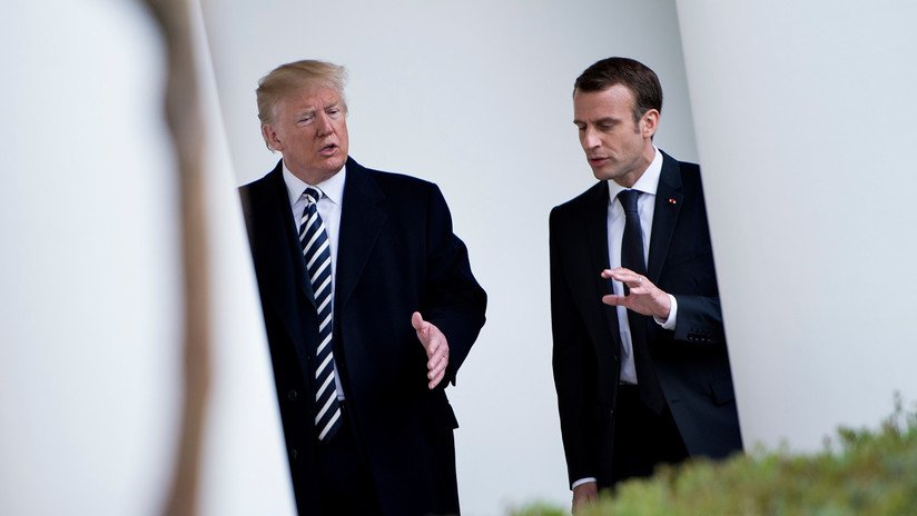 "Muy insultante": Trump arremete contra la propuesta de Macron de crear un 'ejército paneuropeo'