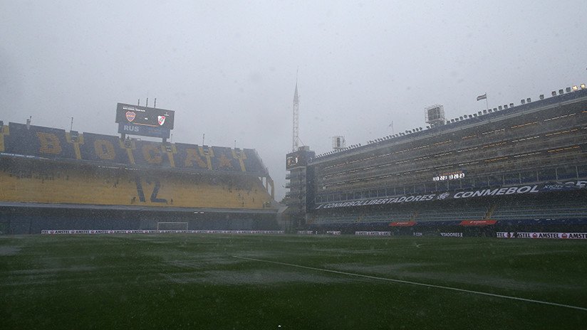 Las fuertes lluvias en Buenos Aires amenazan con suspender la final de la Copa Libertadores
