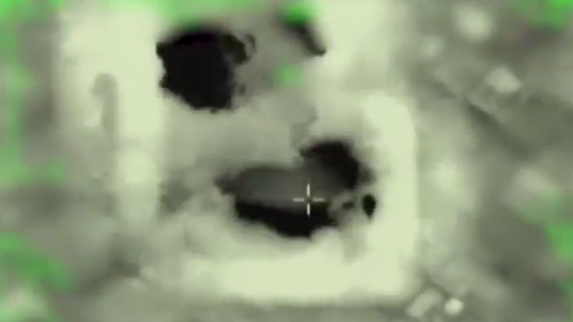 VIDEO: El momento exacto en que Israel bombardea la sede de la inteligencia militar de Hamás