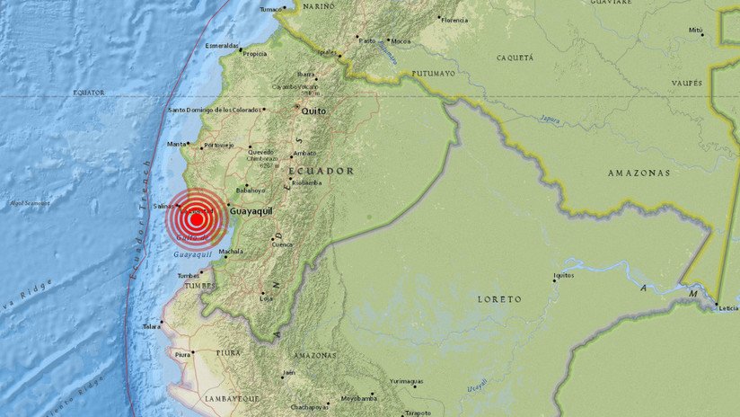 Un sismo de magnitud 5 sacude Ecuador
