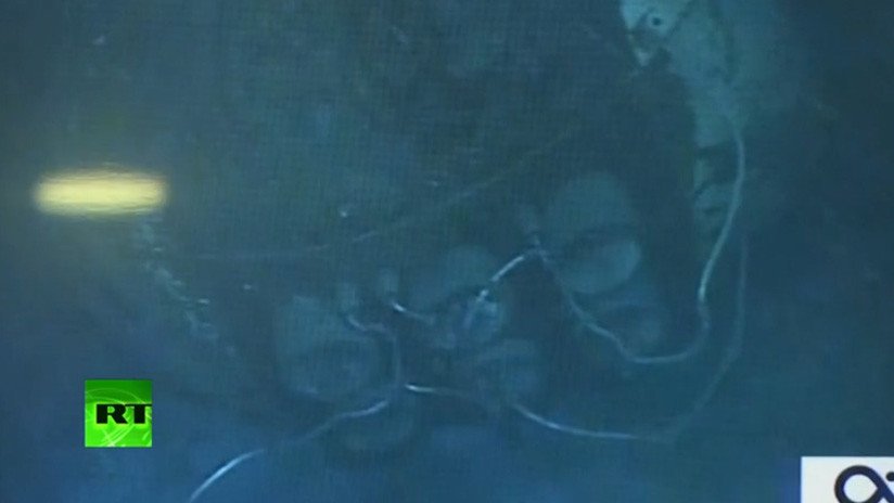 Revelan la primera fotografía del ARA San Juan en el fondo del mar