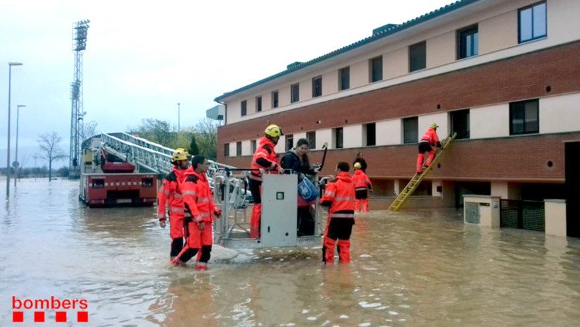 Una víctima mortal en el temporal que mantiene a España en alerta roja por lluvias