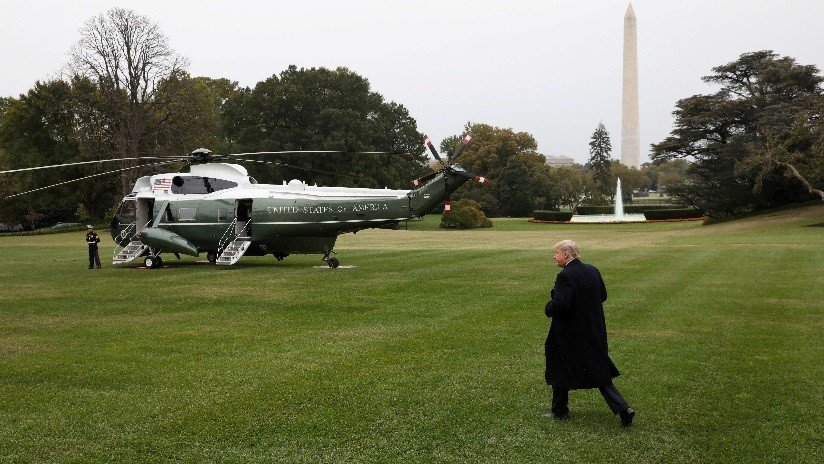 FOTO: Revelan imágenes del nuevo helicóptero presidencial de EE.UU. aterrizando en la Casa Blanca