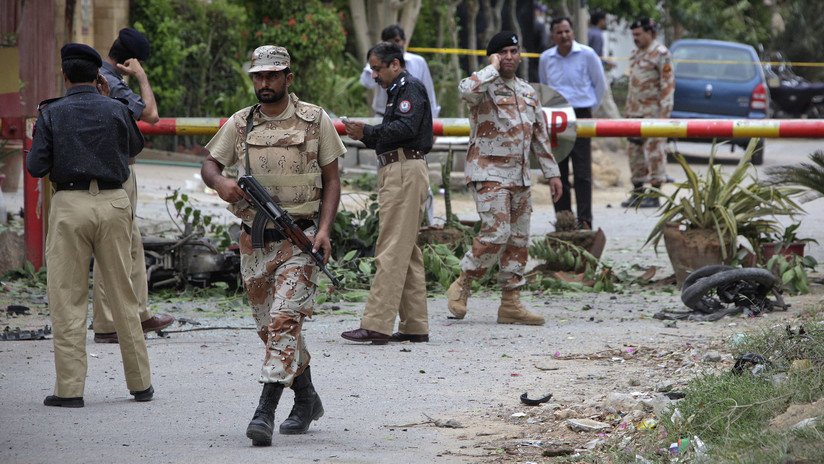 Se registra ataque con explosiones y disparos contra Consulado chino en Pakistán