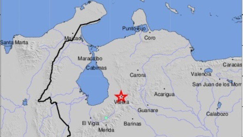 Un sismo de 5,1 sacude Venezuela