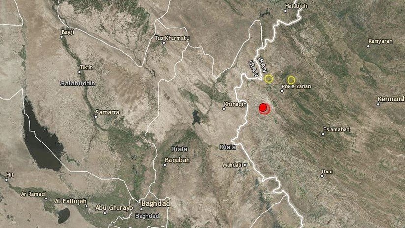 VIDEOS, FOTOS: Un fuerte sismo de magnitud 6,3 sacude la frontera de Irán e Irak