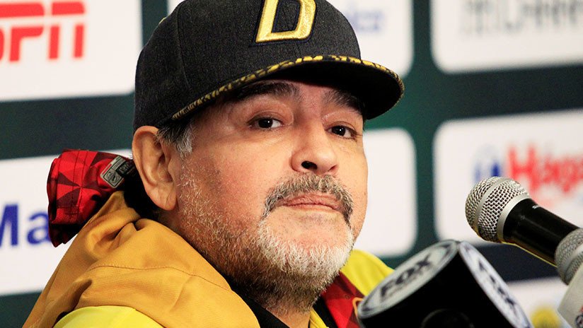 VIDEO: La pausa eterna de Diego Maradona cuando le preguntaron por el fútbol mexicano