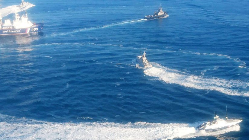 Paso a paso: Así fue el choque naval entre Rusia y Ucrania en el estrecho de Kerch