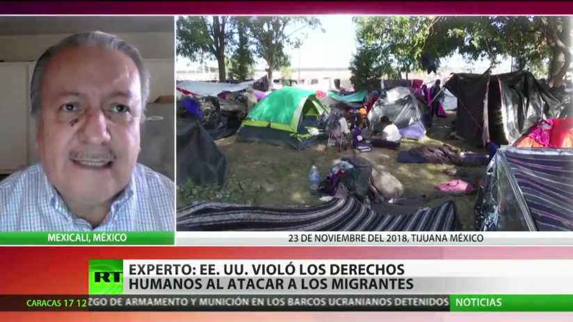 "EE.UU. violó los derechos humanos al atacar a los migrantes en la frontera con México"
