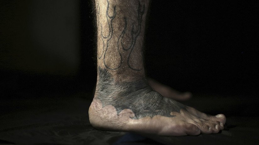 Los tatuajes que ocultan el horror de la guerra en Irak