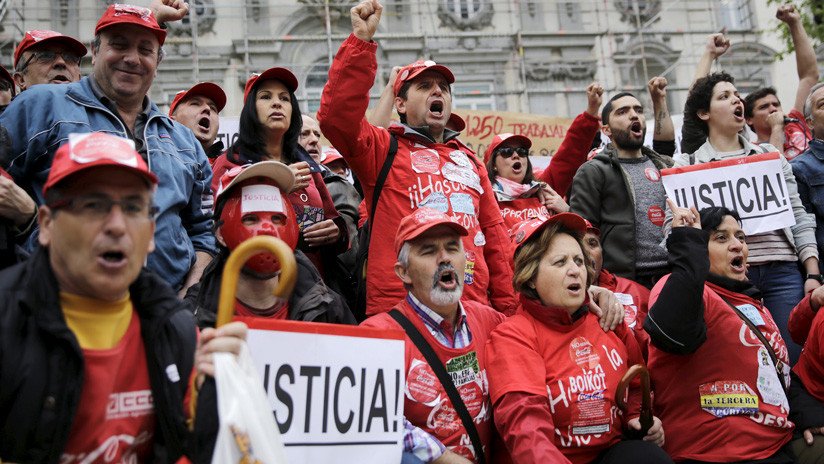 Los trabajadores de Coca Cola en Madrid dan por finalizado el conflicto laboral tras 5 años de lucha
