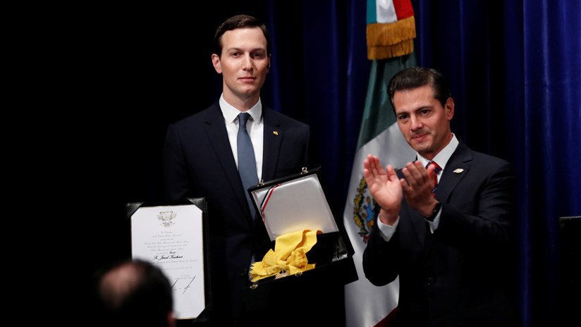 Peña Nieto entrega al yerno de Trump la más alta distinción de México a un extranjero