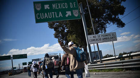 Tras dividirse los primeros integrantes de la caravana migrante