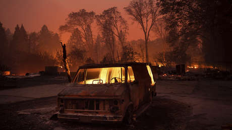VIDEO: El masivo incendio forestal se cobra sus primeras víctimas mortales en California