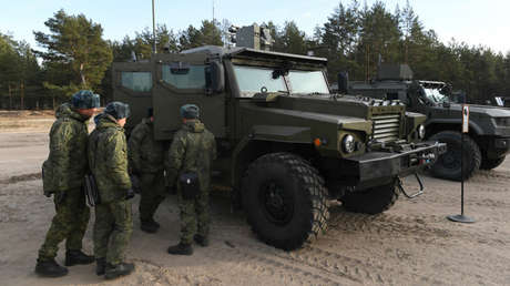 FOTOS: La nueva versión del blindado ruso Ural participa en ejercicios militares