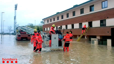 Una víctima mortal en el temporal que mantiene a España en alerta roja por lluvias