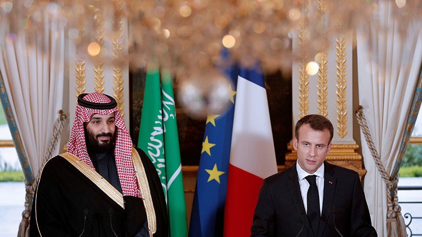 "Nunca me escuchas": Captan una charla de Macron con el príncipe heredero saudita en el G20