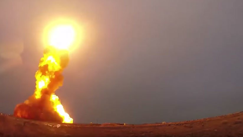 VIDEO: Rusia prueba con éxito un misil antibalístico modernizado