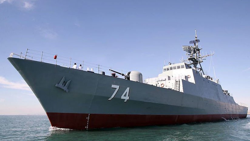 VIDEO: La Armada de Irán estrena un destructor de fabricación nacional 