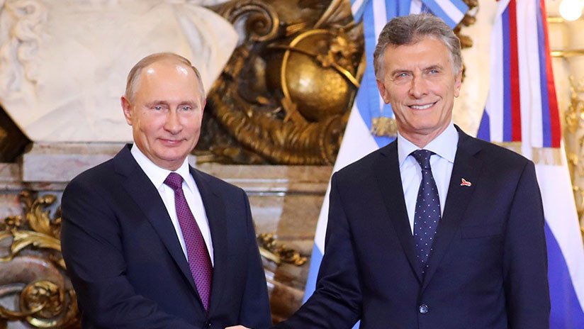 "Una relación que va creciendo": Macri recibe al presidente ruso en la Casa Rosada (VIDEO)
